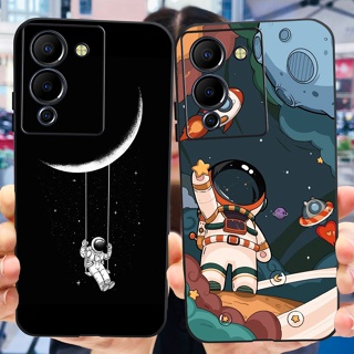 เคสซิลิโคนนิ่ม ลายนักบินอวกาศ กันกระแทก สําหรับ Infinix Note 12 G96 X670 Infinix Note 12 Turbo Note12 G96 5G