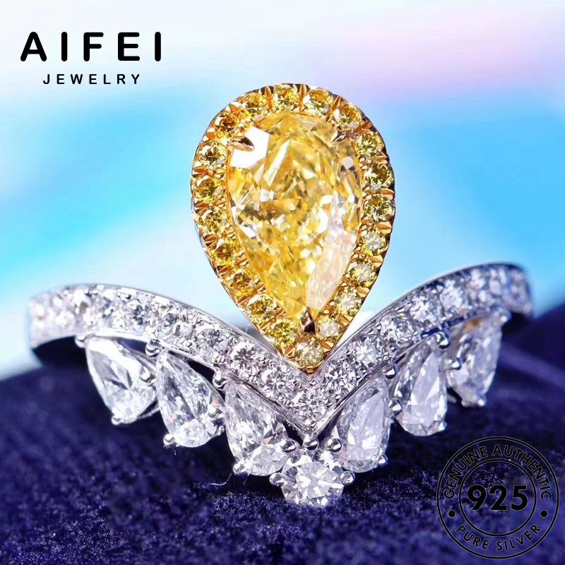 aifei-jewelry-เกาหลี-หรูหรา-เครื่องประดับ-ทับทิม-silver-เครื่องประดับ-เงิน-ไพลิน-ต้นฉบับ-ซิทริน-ผู้หญิง-925-แท้-มรกต-แฟชั่น-แหวน-m101