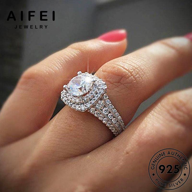 aifei-jewelry-แหวนเงิน-925-ประดับเพชรโมอิส-ทรงสี่เหลี่ยม-แฟชั่น-สําหรับผู้หญิง-r265
