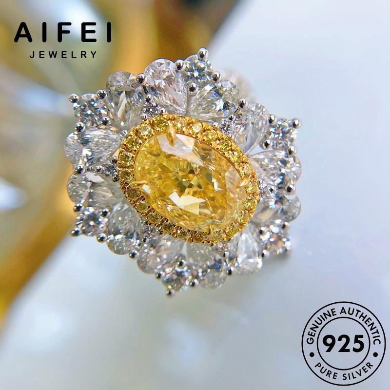 aifei-jewelry-เงิน-เครื่องประดับ-ซิทริน-ต้นฉบับ-ทับทิม-แท้-silver-แหวน-ผู้หญิง-หรูหรา-ไพลิน-เครื่องประดับ-925-เกาหลี-มรกต-แฟชั่น-m102