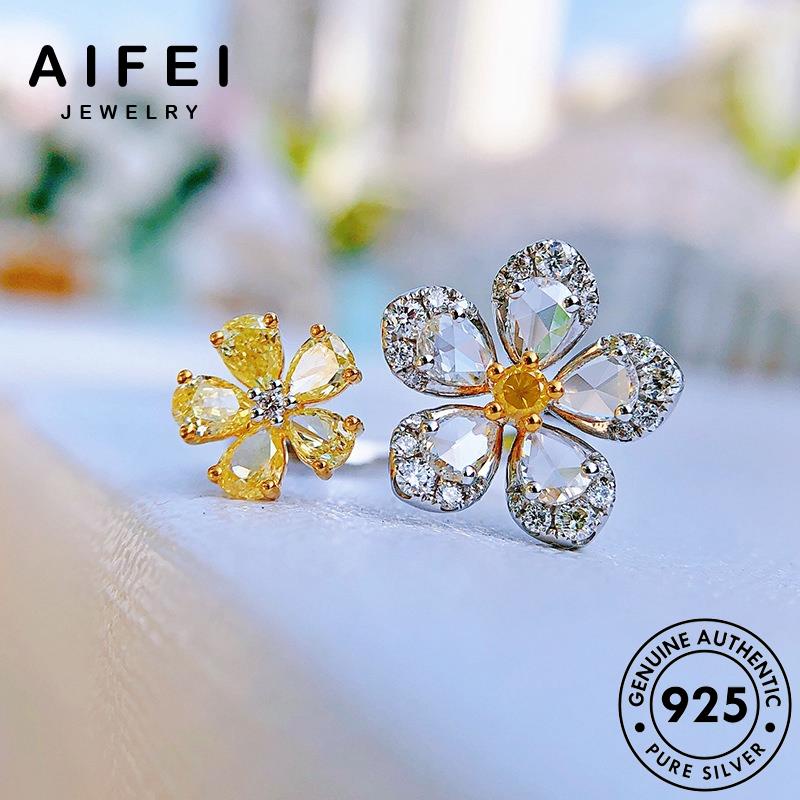 aifei-jewelry-เงิน-เครื่องประดับ-ซิทริน-ต้นฉบับ-ทับทิม-แท้-silver-แหวน-ผู้หญิง-หรูหรา-ไพลิน-เครื่องประดับ-925-เกาหลี-มรกต-แฟชั่น-m102