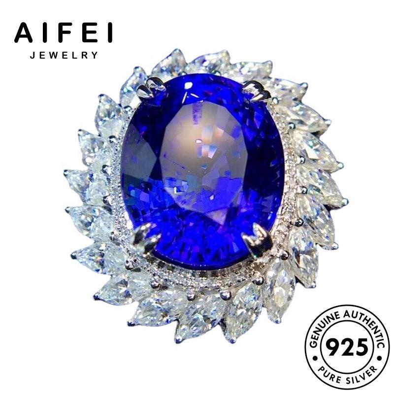 aifei-jewelry-ต้นฉบับ-silver-ไพลิน-แหวน-เงิน-เกาหลี-วงรีสุดหรู-เครื่องประดับ-เครื่องประดับ-แท้-925-แฟชั่น-ผู้หญิง-r2243