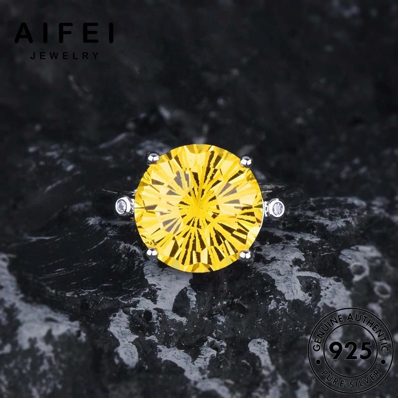 aifei-jewelry-เงิน-925-แหวน-เกาหลี-มรกต-แท้-ผู้หญิง-หรูหรา-ทับทิม-เครื่องประดับ-ต้นฉบับ-silver-แฟชั่น-เครื่องประดับ-ซิทริน-ไพลิน-m104