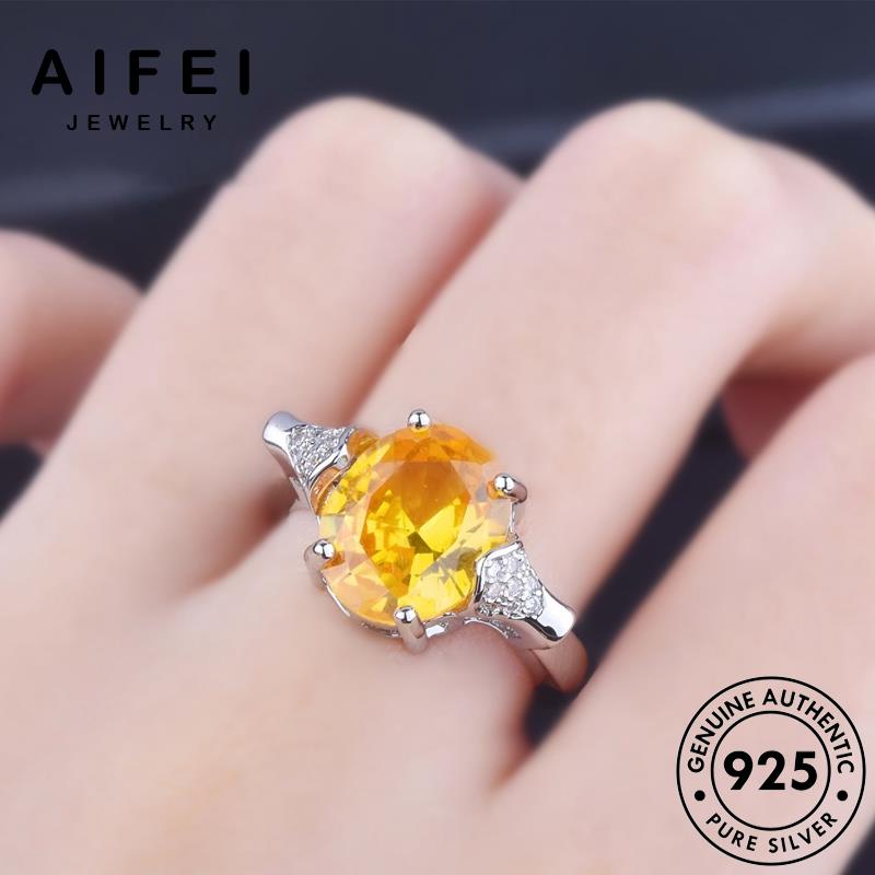 aifei-jewelry-เงิน-925-แหวน-เกาหลี-มรกต-แท้-ผู้หญิง-หรูหรา-ทับทิม-เครื่องประดับ-ต้นฉบับ-silver-แฟชั่น-เครื่องประดับ-ซิทริน-ไพลิน-m104