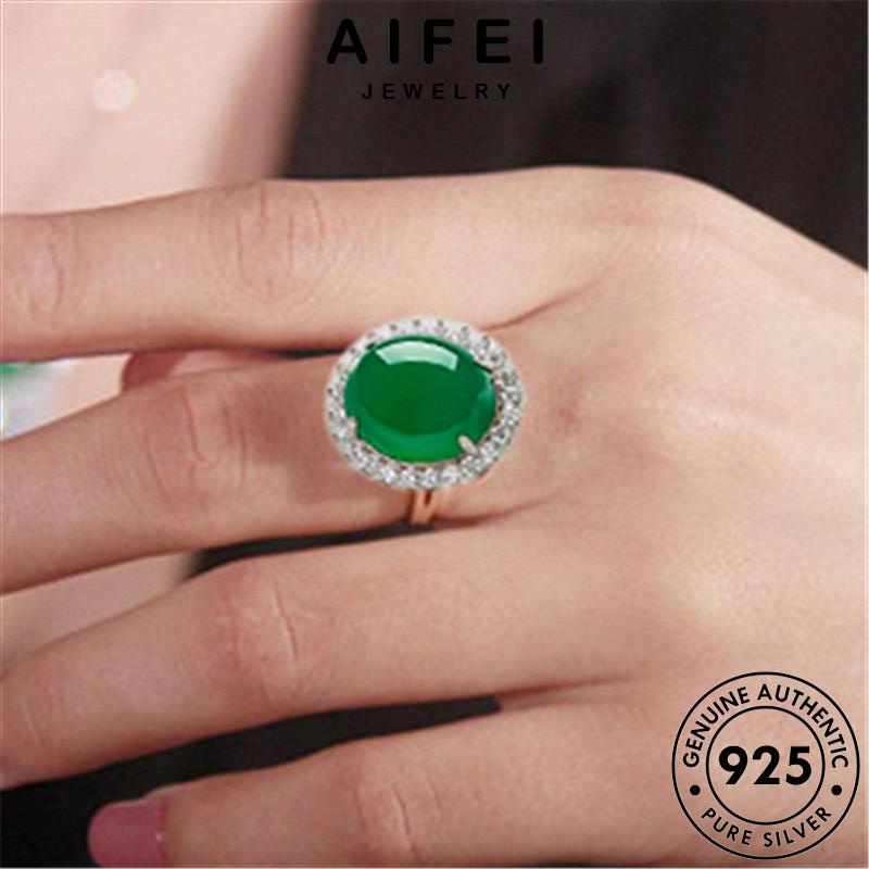aifei-jewelry-ต้นฉบับ-เงิน-silver-แหวน-เกาหลี-หยก-เครื่องประดับ-เครื่องประดับ-ผู้หญิง-แท้-วงรีวินเทจ-925-แฟชั่น-r1242