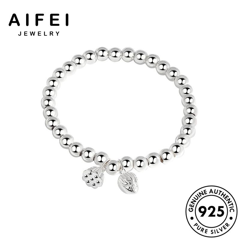 aifei-jewelry-กำไล-เครื่องประดับ-ผู้หญิง-ต้นฉบับ-925-แท้-กำไลข้อมือ-ดอกบัวแฟชั่น-เงิน-ผู้หญิง-แฟชั่น-เครื่องประดับ-silver-เกาหลี-b83