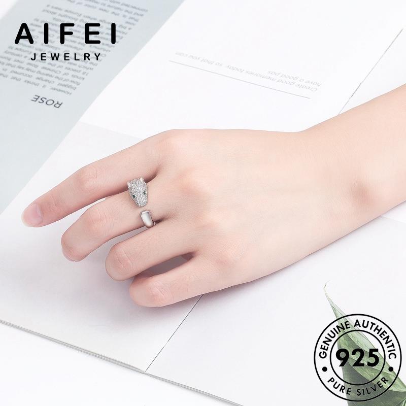 aifei-jewelry-เงิน-แท้-เกาหลี-925-ต้นฉบับ-หัวเสือดาว-silver-แหวน-ผู้หญิง-ทองมรกต-แฟชั่น-เครื่องประดับ-เครื่องประดับ-r1531