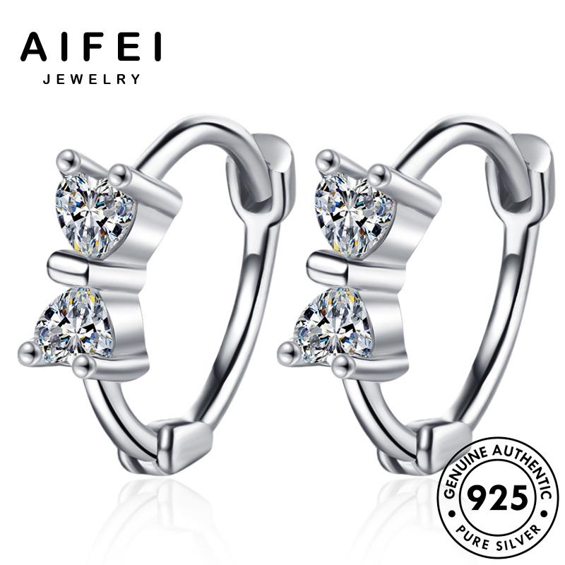 aifei-jewelry-ตุ้มหู-925-silver-ห่วง-ต้นฉบับ-หนีบ-แฟชั่น-ผู้หญิง-แท้-โกลด์-ไดมอนด์-มอยส์ซาไนท์-เงิน-ต่างหู-หูกระต่าย-เครื่องประดับ-เครื่องประดับ-เกาหลี-e1441