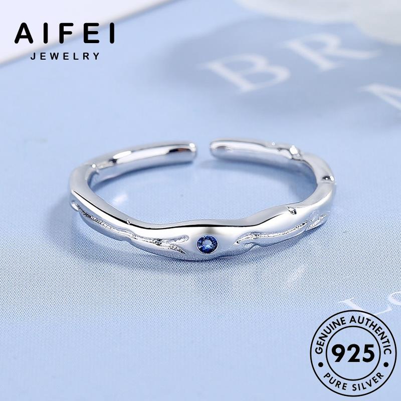 aifei-jewelry-แหวนเงิน-925-r320-สีทอง-เรียบง่าย-สําหรับผู้หญิง