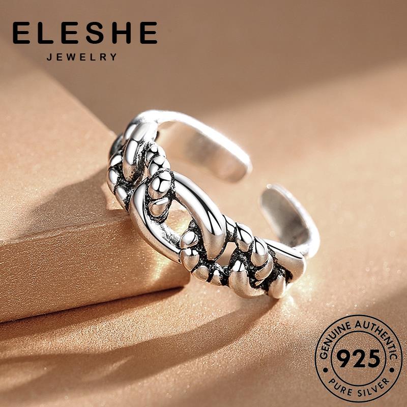 eleshe-jewelry-แหวนเงิน-925-สไตล์วินเทจ-สําหรับผู้หญิง-m045