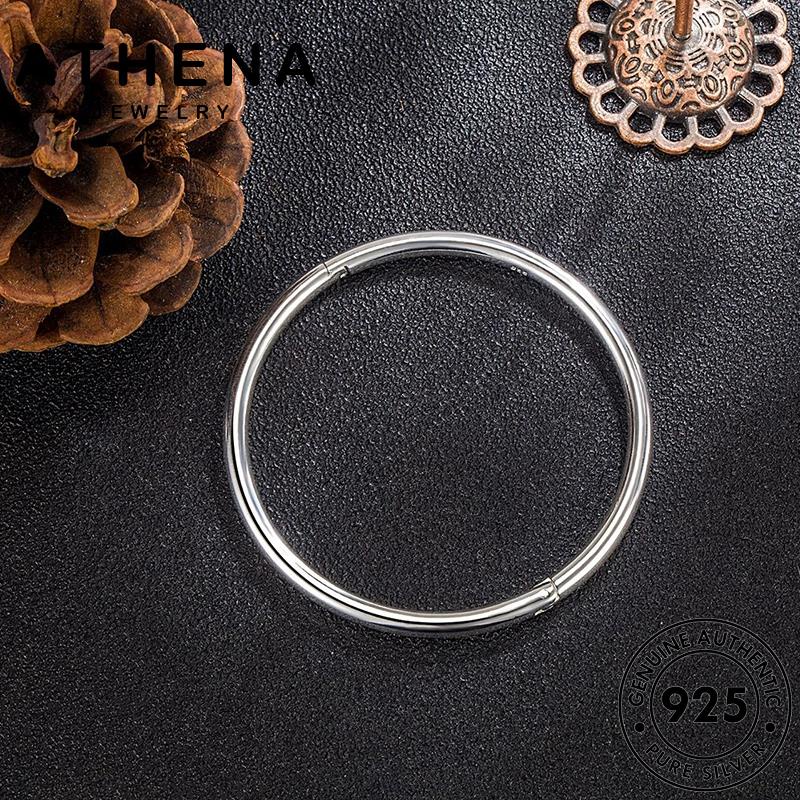 athena-jewelry-กำไล-ต้นฉบับ-เครื่องประดับ-แท้-เกาหลี-เครื่องประดับ-มันวาวเรียบง่าย-เงิน-แฟชั่น-ผู้หญิง-ผู้หญิง-925-silver-กำไลข้อมือ-b180