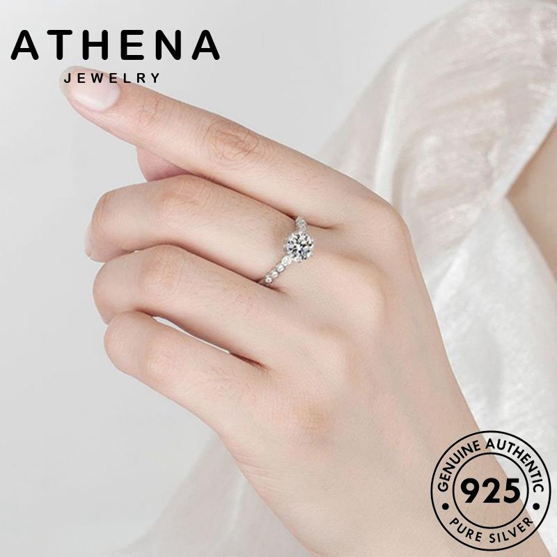 athena-jewelry-เรียบง่าย-เครื่องประดับ-แท้-925-ผู้หญิง-เครื่องประดับ-แฟชั่น-แหวน-silver-เกาหลี-เงิน-ต้นฉบับ-มอยส์ซาไนท์ไดมอนด์-m065