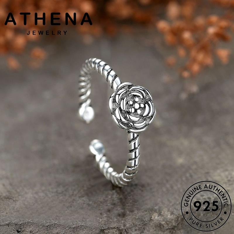 athena-jewelry-แฟชั่น-ต้นฉบับ-925-ผู้หญิง-silver-เครื่องประดับ-แหวน-เกาหลี-แท้-เครื่องประดับ-กุหลาบวินเทจ-เงิน-r245