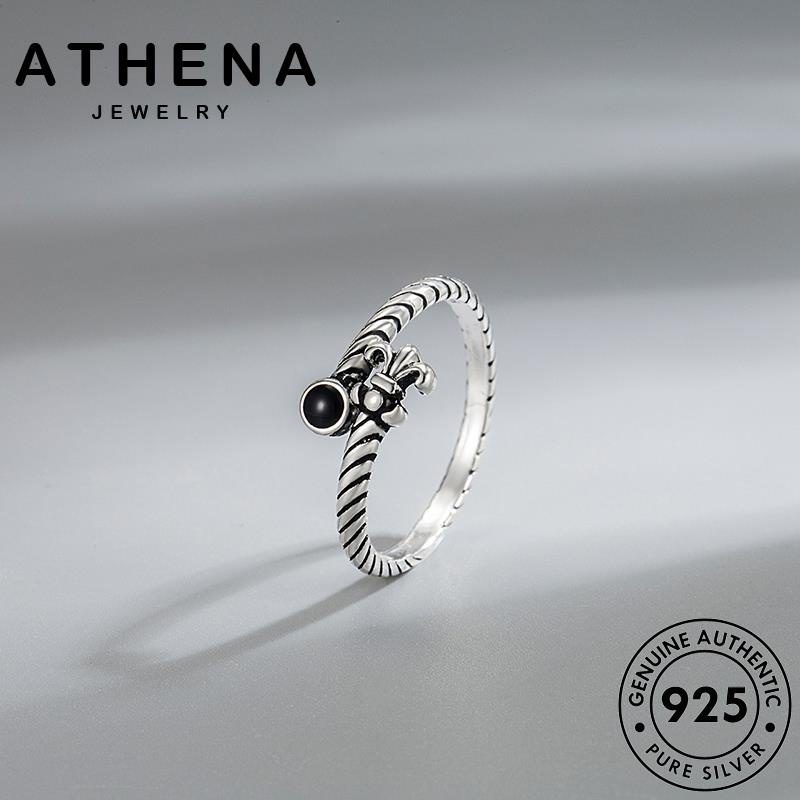 athena-jewelry-silver-เงิน-แท้-925-เกาหลี-ผู้หญิง-ต้นฉบับ-ส่วนบุคคล-นิลดำ-แหวน-เครื่องประดับ-แฟชั่น-เครื่องประดับ-r273