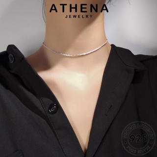 ATHENA JEWELRY แท้ เครื่องประดับ เงิน จี้ สร้อยคอ 925 ผู้หญิง Silver แฟชั่น ท้องฟ้าเต็มไปด้วยดวงดาวที่เรียบง่าย เครื่องประดับ เกาหลี ต้นฉบับ N1497