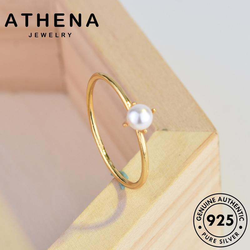 athena-jewelry-เครื่องประดับ-เงิน-แหวน-ผู้หญิง-เกาหลี-แฟชั่น-ต้นฉบับ-silver-มินิย้อนยุค-แท้-เครื่องประดับ-ไข่มุกทอง-925-r128