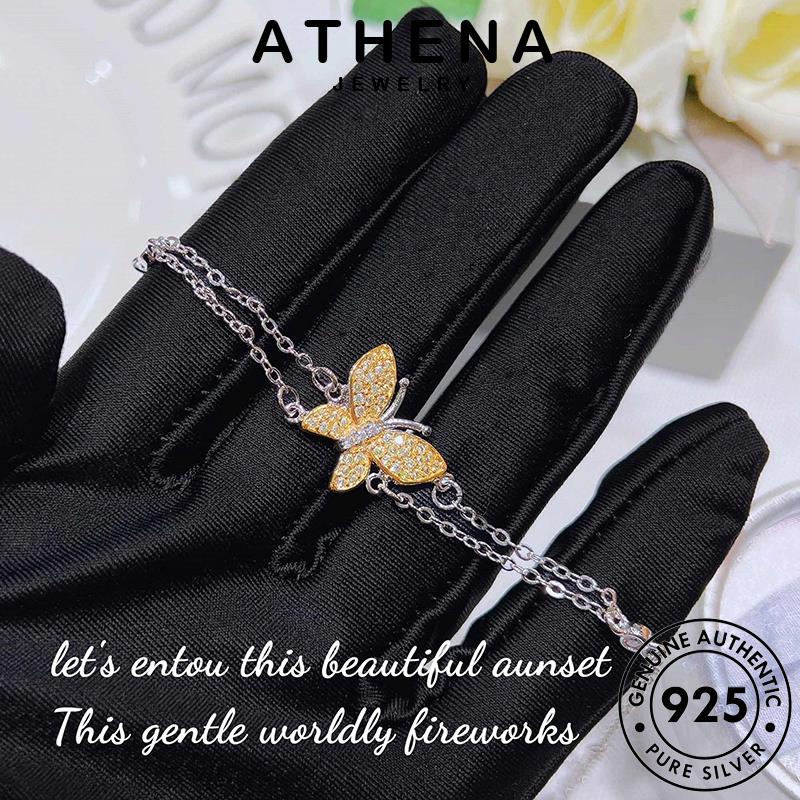 athena-jewelry-เครื่องประดับ-แฟชั่น-ต้นฉบับ-เครื่องประดับ-จี้-925-silver-เงิน-ผีเสื้อ-แท้-เกาหลี-สร้อยคอ-ผู้หญิง-ซิทริน-s449