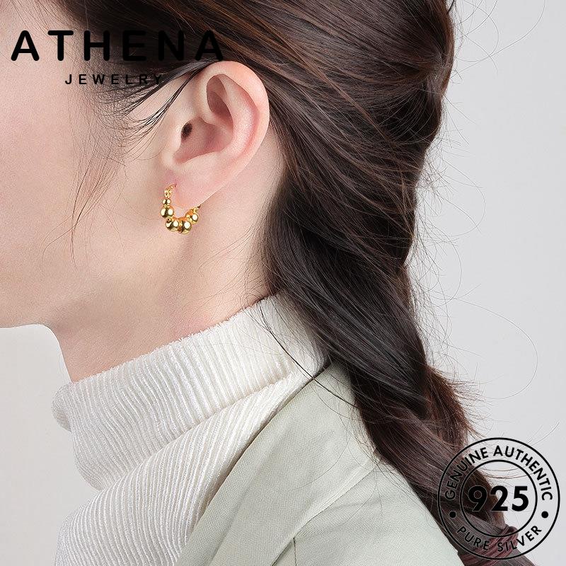 athena-jewelry-เครื่องประดับ-เกาหลี-เงิน-แท้-ผู้หญิง-ทอง-หนีบ-ห่วง-ตุ้มหู-silver-ลูกปัดรูปทรงเรขาคณิต-925-ต้นฉบับ-ต่างหู-เครื่องประดับ-แฟชั่น-e136