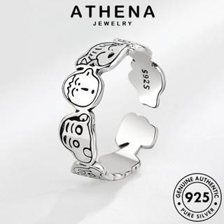 ATHENA JEWELRY แฟชั่น เครื่องประดับ ต้นฉบับ แท้ การ์ตูนสร้างสรรค์ เครื่องประดับ Silver เกาหลี แหวน เงิน ผู้หญิง 925 R307