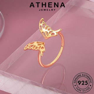 ATHENA JEWELRY ผู้หญิง เงิน Silver ต้นฉบับ ผีเสื้อบุคลิกภาพ เครื่องประดับ 925 แฟชั่น แท้ ทอง เกาหลี แหวน เครื่องประดับ R638