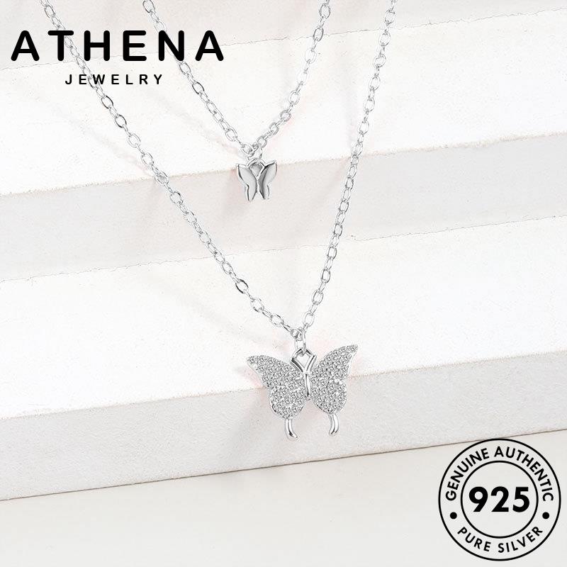 athena-jewelry-จี้-สร้อยคอ-925-มอยส์ซาไนท์-ผีเสื้อที่สวยงาม-แท้-ผู้หญิง-เครื่องประดับ-เกาหลี-ต้นฉบับ-โกลด์-เงิน-silver-แฟชั่น-เครื่องประดับ-ไดมอนด์-n65