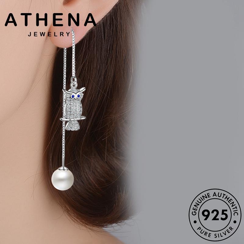 athena-jewelry-ต้นฉบับ-ผู้หญิง-หนีบ-เงิน-แฟชั่น-แท้-ต่างหู-นกฮูก-ไข่มุก-925-เกาหลี-เครื่องประดับ-silver-ห่วง-เครื่องประดับ-ตุ้มหู-e1540