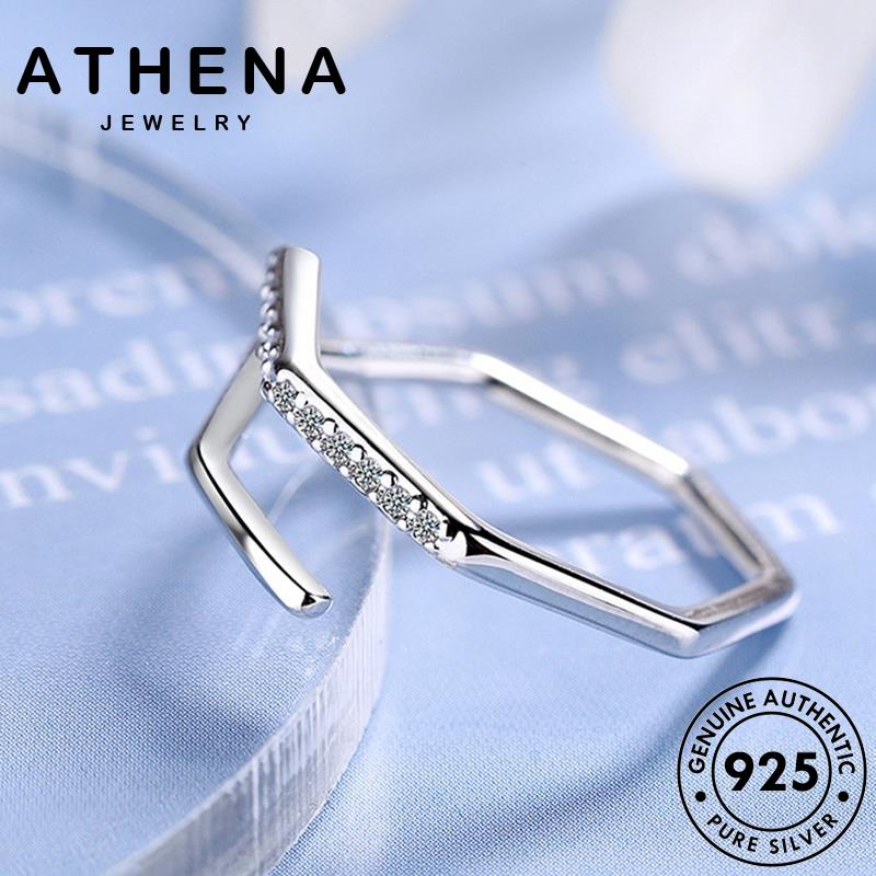 athena-jewelry-ต้นฉบับ-ผู้หญิง-มอยส์ซาไนท์ไดมอนด์-แหวน-เครื่องประดับ-925-เกาหลี-เครื่องประดับ-แท้-silver-เรขาคณิต-เงิน-แฟชั่น-r186