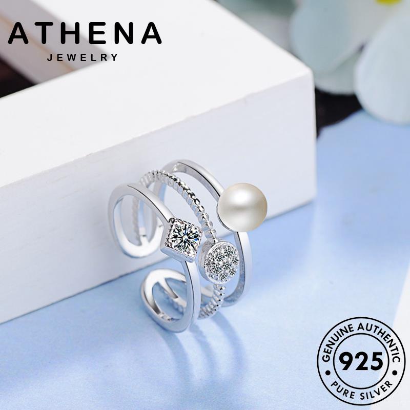 athena-jewelry-เครื่องประดับ-เครื่องประดับ-เกาหลี-silver-แท้-แหวน-ผู้หญิง-เงิน-แฟชั่น-925-ต้นฉบับ-ไข่มุกทอง-เรขาคณิตคู่-r289