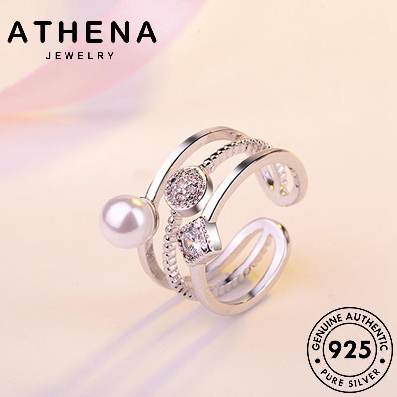 athena-jewelry-เครื่องประดับ-เครื่องประดับ-เกาหลี-silver-แท้-แหวน-ผู้หญิง-เงิน-แฟชั่น-925-ต้นฉบับ-ไข่มุกทอง-เรขาคณิตคู่-r289