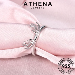 ATHENA JEWELRY แท้ เครื่องประดับ แหวน กวางบุคลิกภาพ ต้นฉบับ แฟชั่น เงิน เครื่องประดับ เกาหลี Silver 925 ผู้หญิง R310