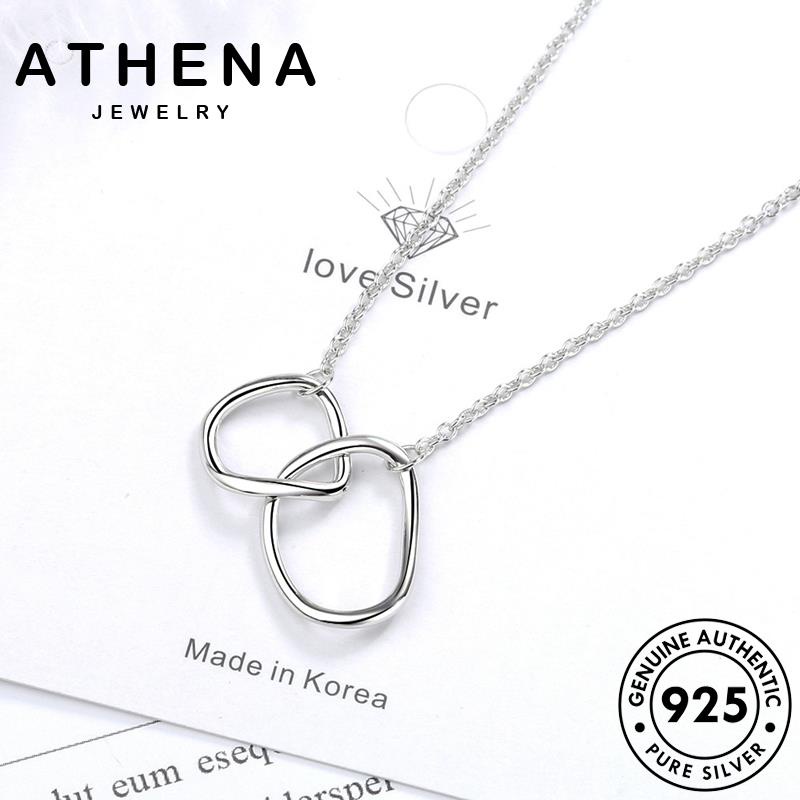 athena-jewelry-เงิน-ต้นฉบับ-จี้-แท้-สร้อยคอ-แฟชั่น-silver-เกาหลี-เครื่องประดับ-เครื่องประดับ-ผู้หญิง-แหวนคู่ที่เรียบง่าย-925-n254