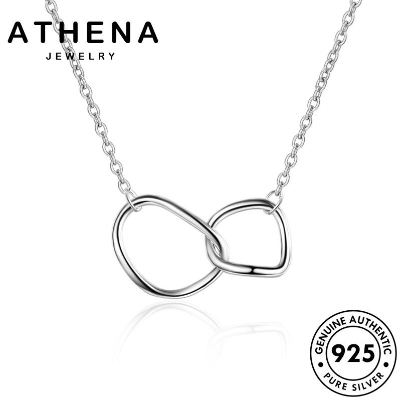 athena-jewelry-เงิน-ต้นฉบับ-จี้-แท้-สร้อยคอ-แฟชั่น-silver-เกาหลี-เครื่องประดับ-เครื่องประดับ-ผู้หญิง-แหวนคู่ที่เรียบง่าย-925-n254