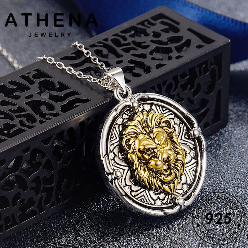 athena-jewelry-แฟชั่น-silver-สิงห์ย้อนยุค-สร้อยคอ-เกาหลี-เงิน-เครื่องประดับ-แท้-จี้-ผู้หญิง-925-ต้นฉบับ-เครื่องประดับ-n1102