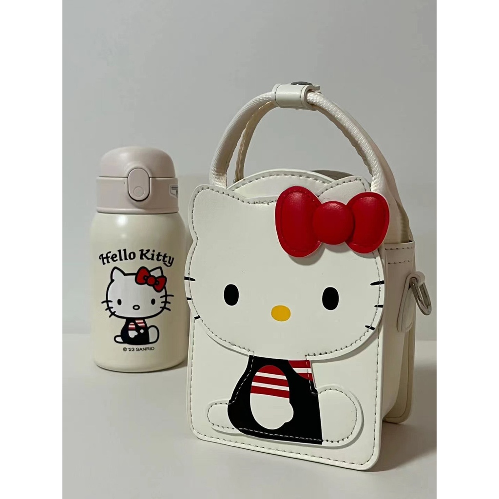 ใหม่-กระเป๋าสะพายไหล่-ลาย-hello-kitty-น่ารัก-ใส่โทรศัพท์มือถือได้-สําหรับเด็กผู้หญิง-2023