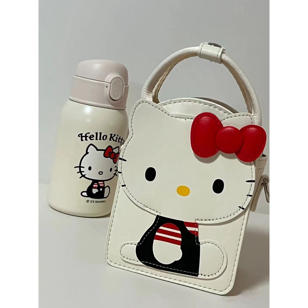 ใหม่-กระเป๋าสะพายไหล่-ลาย-hello-kitty-น่ารัก-ใส่โทรศัพท์มือถือได้-สําหรับเด็กผู้หญิง-2023