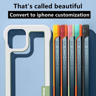 เคสโทรศัพท์มือถือซิลิโคน แบบนิ่ม กันกระแทก สีสันสดใส สําหรับ iPhone 11 12 13 14 Pro Max Plus X XR Xs Max 7 8 Plus