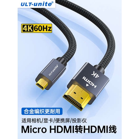 จัดส่งด่วน-สายเคเบิลเชื่อมต่อกล้อง-hdmi-เป็น-hdmi-4k-slr-tv-hd-สําหรับแล็ปท็อป