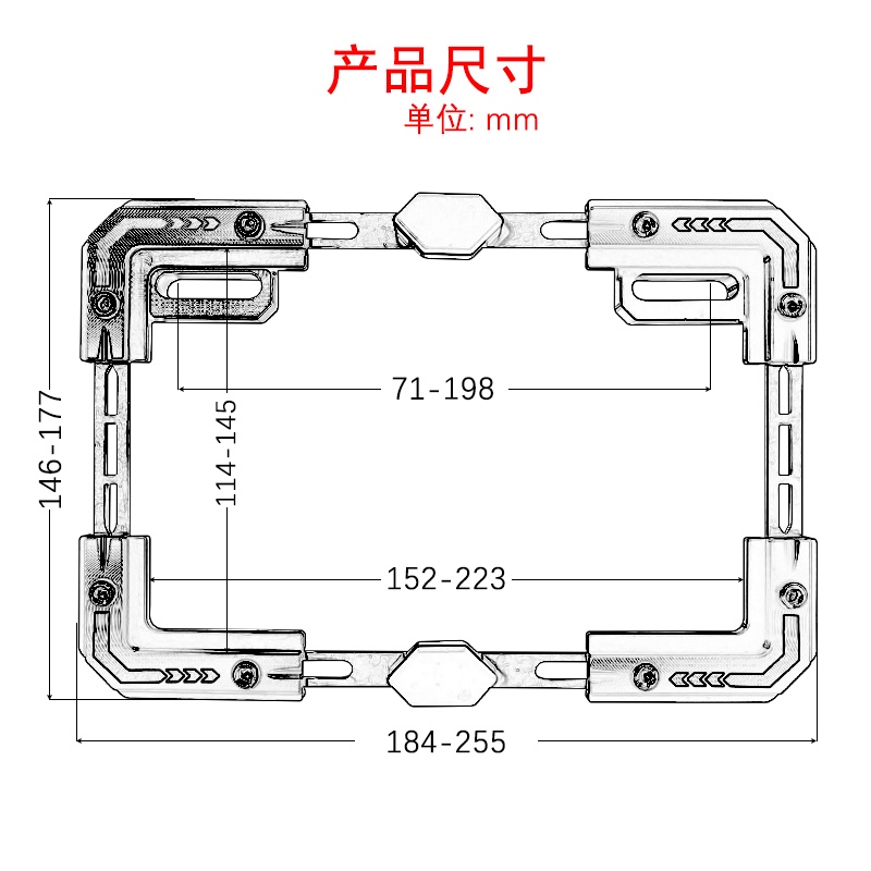 กรอบป้ายทะเบียนรถยนต์-ดัดแปลง-สําหรับ-honda-pcx160-150-125-adv350-150-125-m4