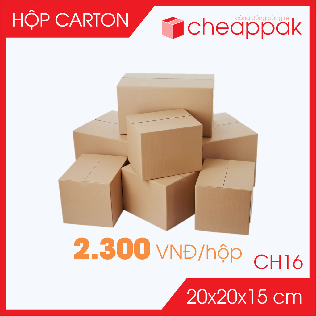 Combo 60 Boxes - 20x20x15 cm - กล่องกล่องราคาถูกสุดๆ กล่องบรรจุภัณฑ์ ...