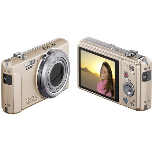 Casio Digital Camera Exilim 16.1 Million Pixels 12.5X Gold Ex