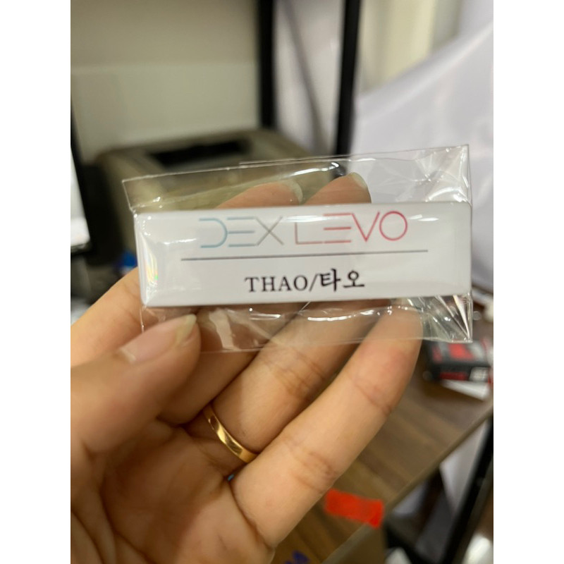 ป้ายชื่อ ป้ายชื่อติดหน้าอกแม่เหล็กด้านหลัง | Shopee Thailand