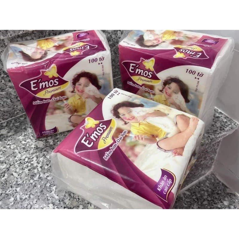 Emos Premium Square Tissue Paper ขนาด 330mmx330mm Square Tissue ...