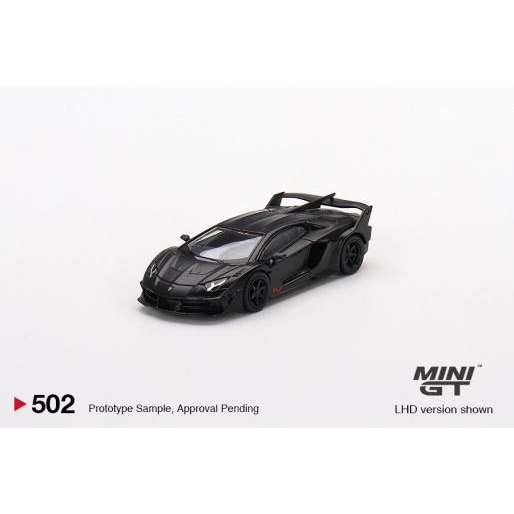 Mini GT 1:64 Lamborghini LB-Silhouette WORKS MURCIELAGO GT Evo – Black #1053 – Diecast Collectible