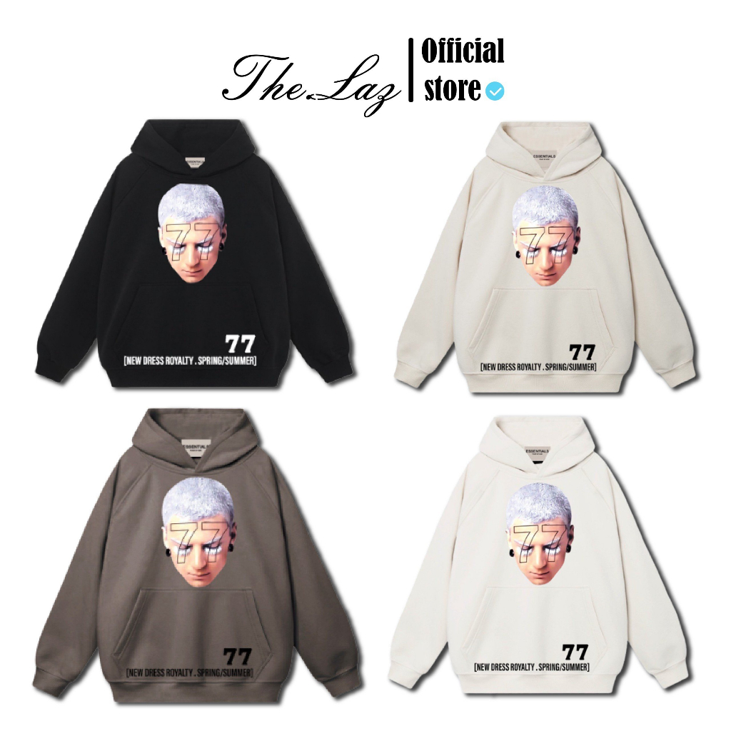 Essential x Fear Of God 77 เสื้อฮู้ดผ้าฝ้าย 100% | Shopee Thailand