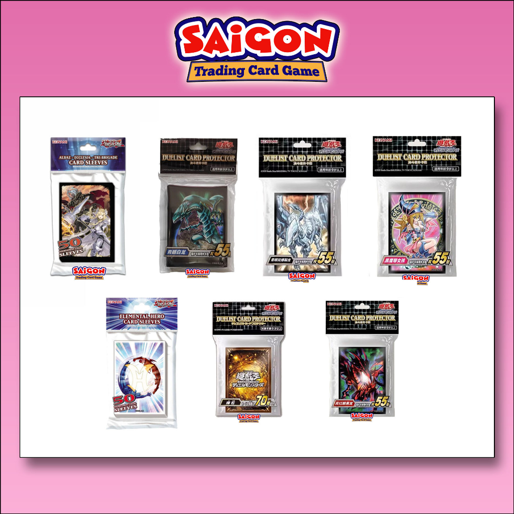 Konami Duelist Sleeves Link Navy Yu-Gi-Oh! Duelist Card Sleeves  70-Pack  Link Navy Protectors By Konami YuGiOh Card Sleeves