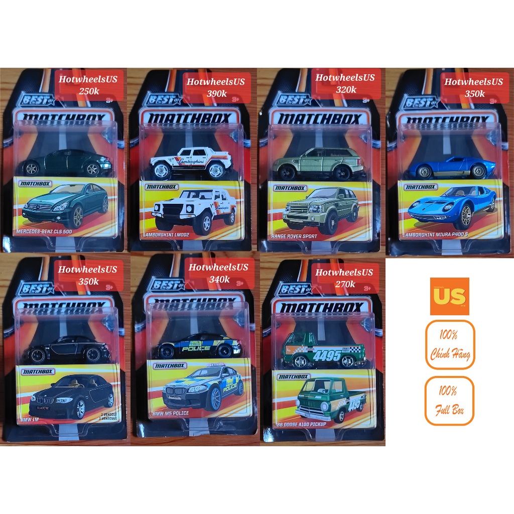 Car Macthbox Best of Matchbox Rubber Wheel Model | Shopee Thailand