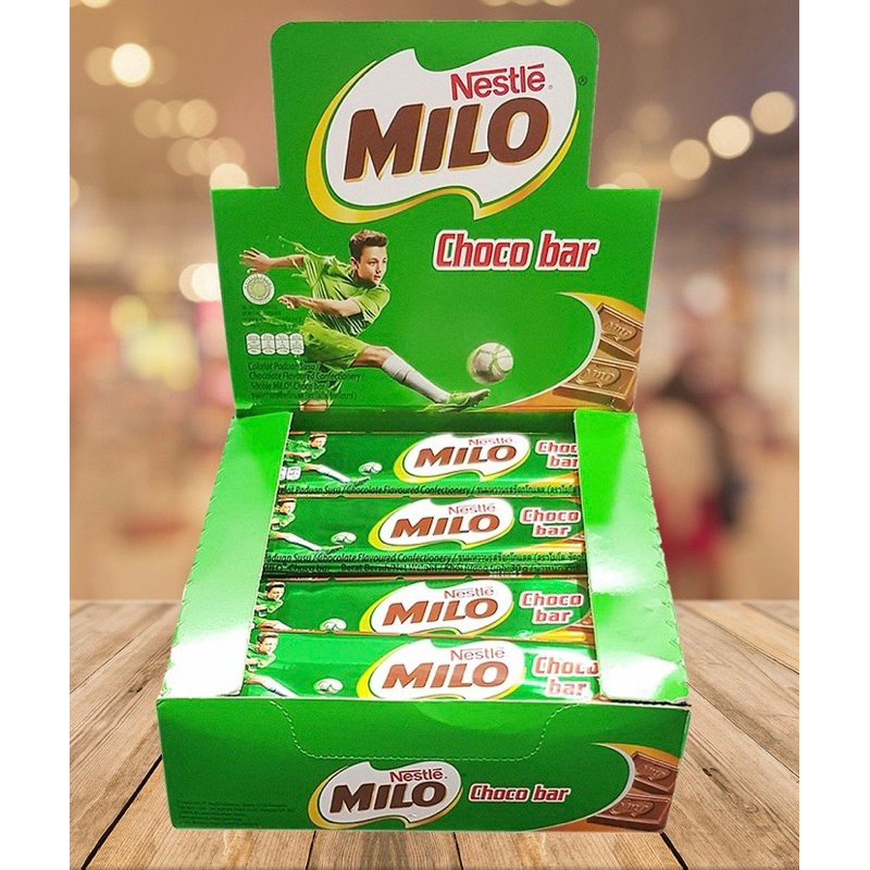 กล ่ อง 24 NESTLE Milo Choco Bar ช ็ อกโกแลต Candy Bars ( 24x30G ...