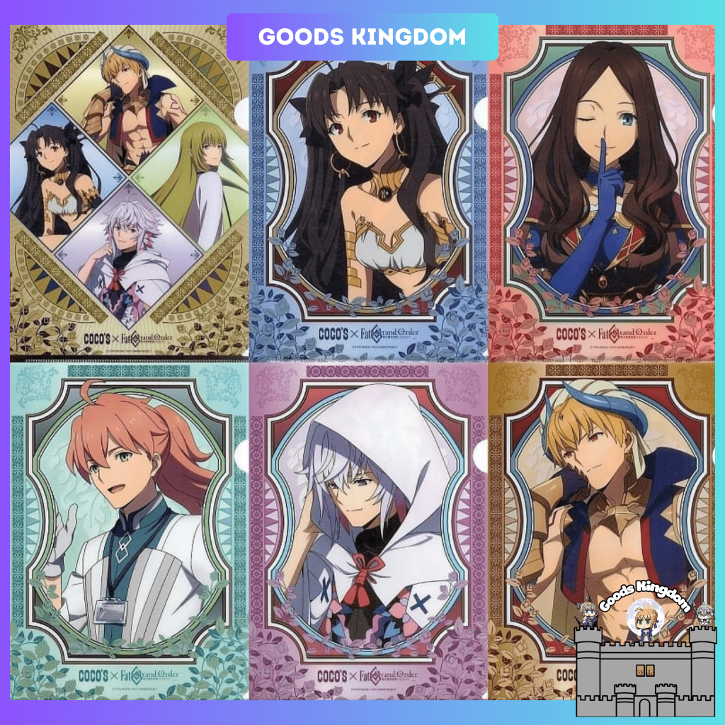 ฝาครอบเอกสาร/ Clearfile A4 FGO x Coco - Fate Grand | Shopee Thailand