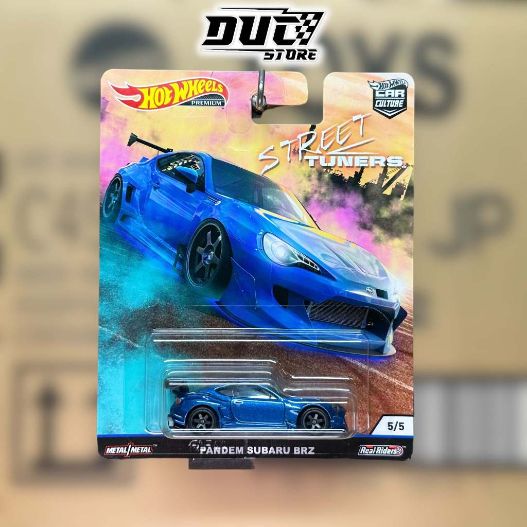 Hot Wheels Premium Slide Street Pandem Subaru BRZ 1:64 Scale Die-Cast Car With Real Riders (4/5 Series) - View #8