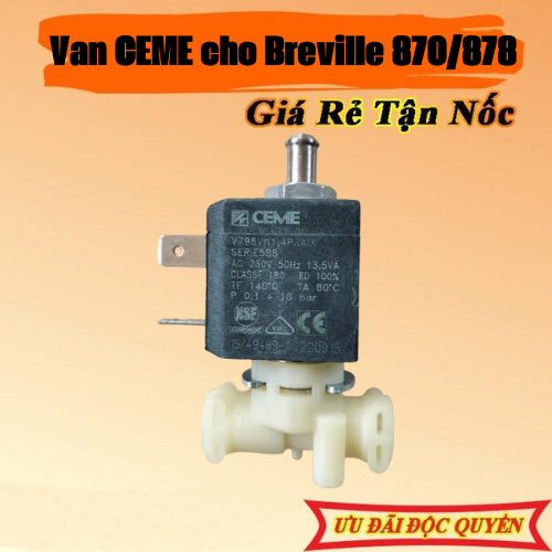 Ceme Solenoid Valve สําหรับเครื ่ องชงกาแฟ Breville 870 /878 Shopee